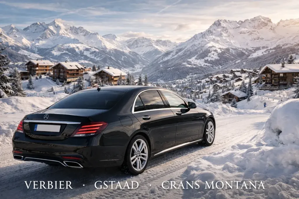 Taxi Geneva to Ski Resorts: Verbier, Gstaad, Crans-Montana — Guide 2026