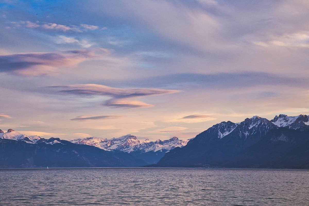 Lac Léman et Alpes — itinéraire Genève Évian pour le G7 2026